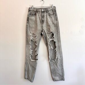 American Eagle Outfitters Gray Straight Jeans